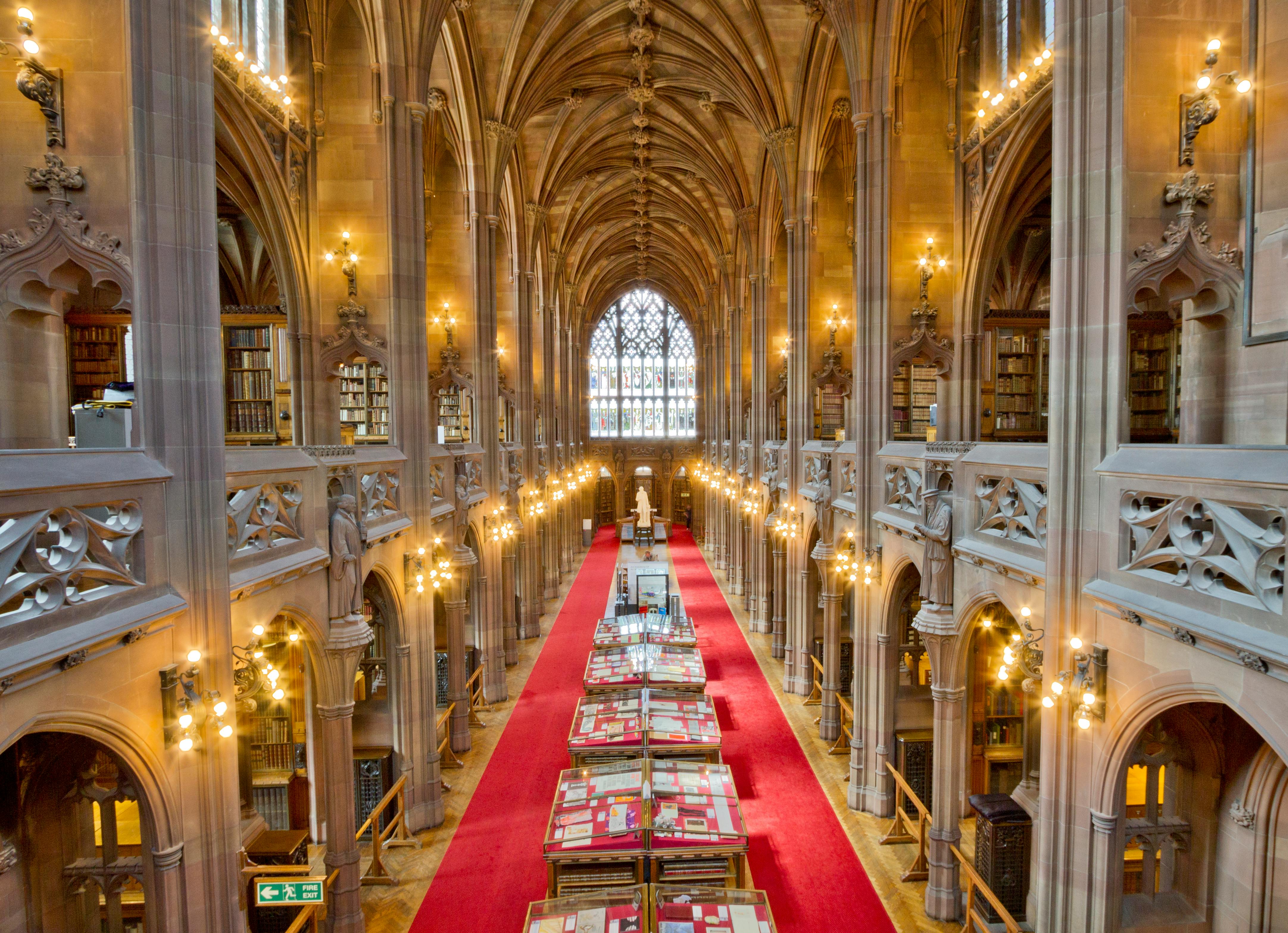 Manchester Budget Travel Guide The John Rylands Library